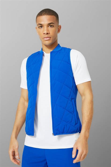 quilted body warmers for men.